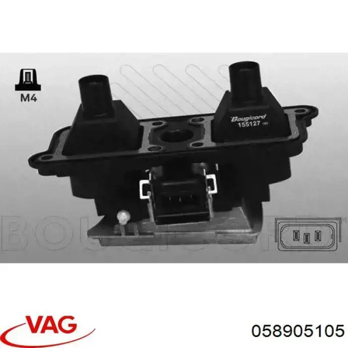 Bobina 058905105 VAG