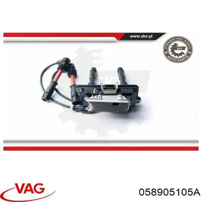 Bobina de chispa VAG 058905105A precio, desde 98,34 EUR