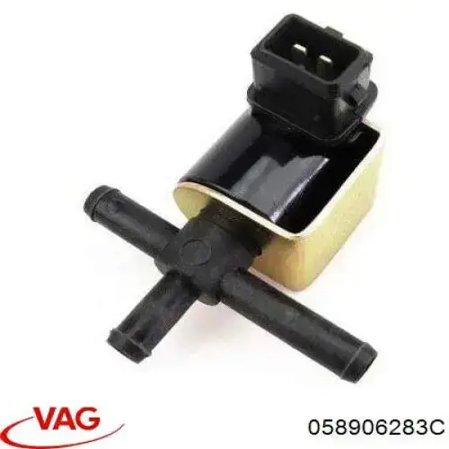 Válvula solenoide de control de presión de sobrealimentación 058906283C VAG