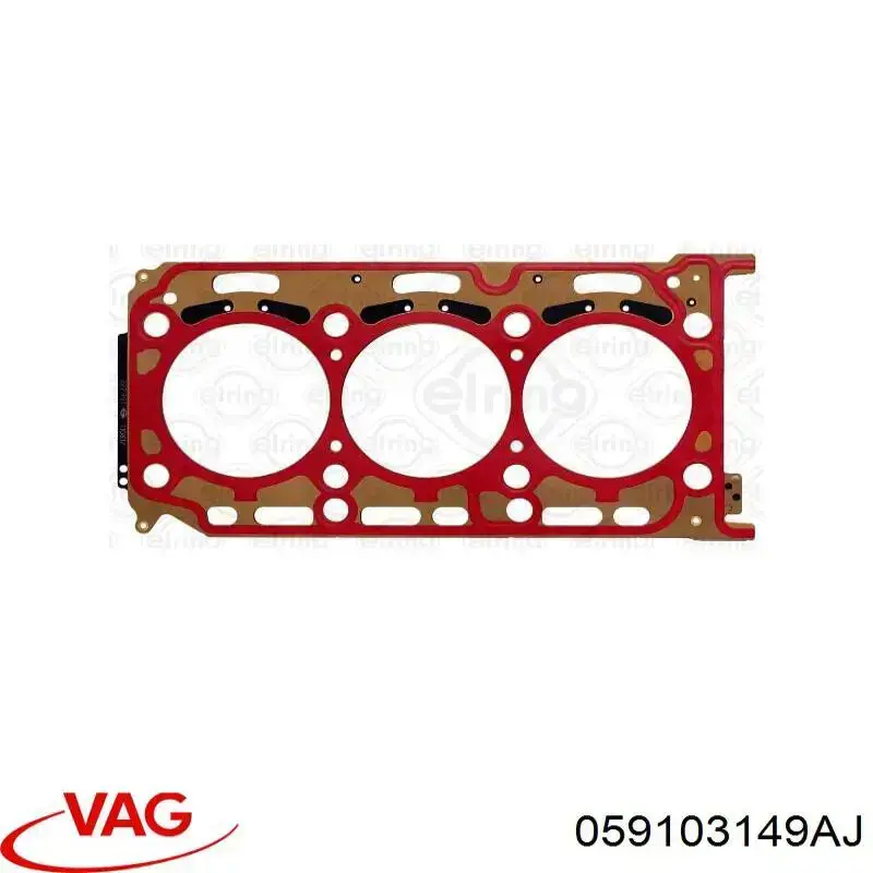 Junta de culata derecha VAG 059103149AJ precio, desde 54,96 EUR