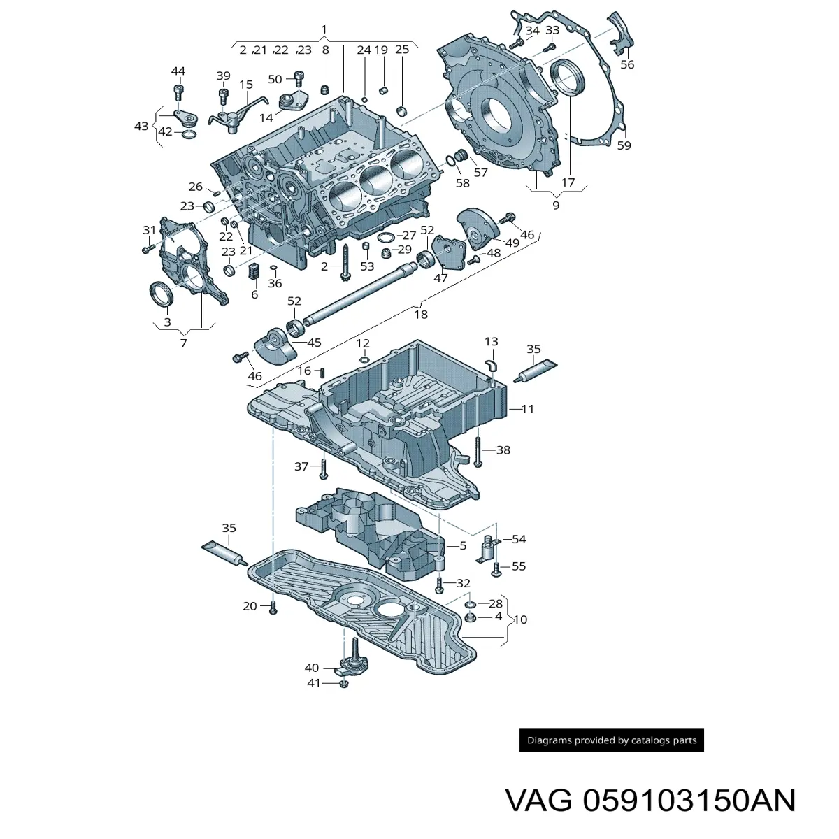  VAG 059103150AN precio, desde 431,98 EUR