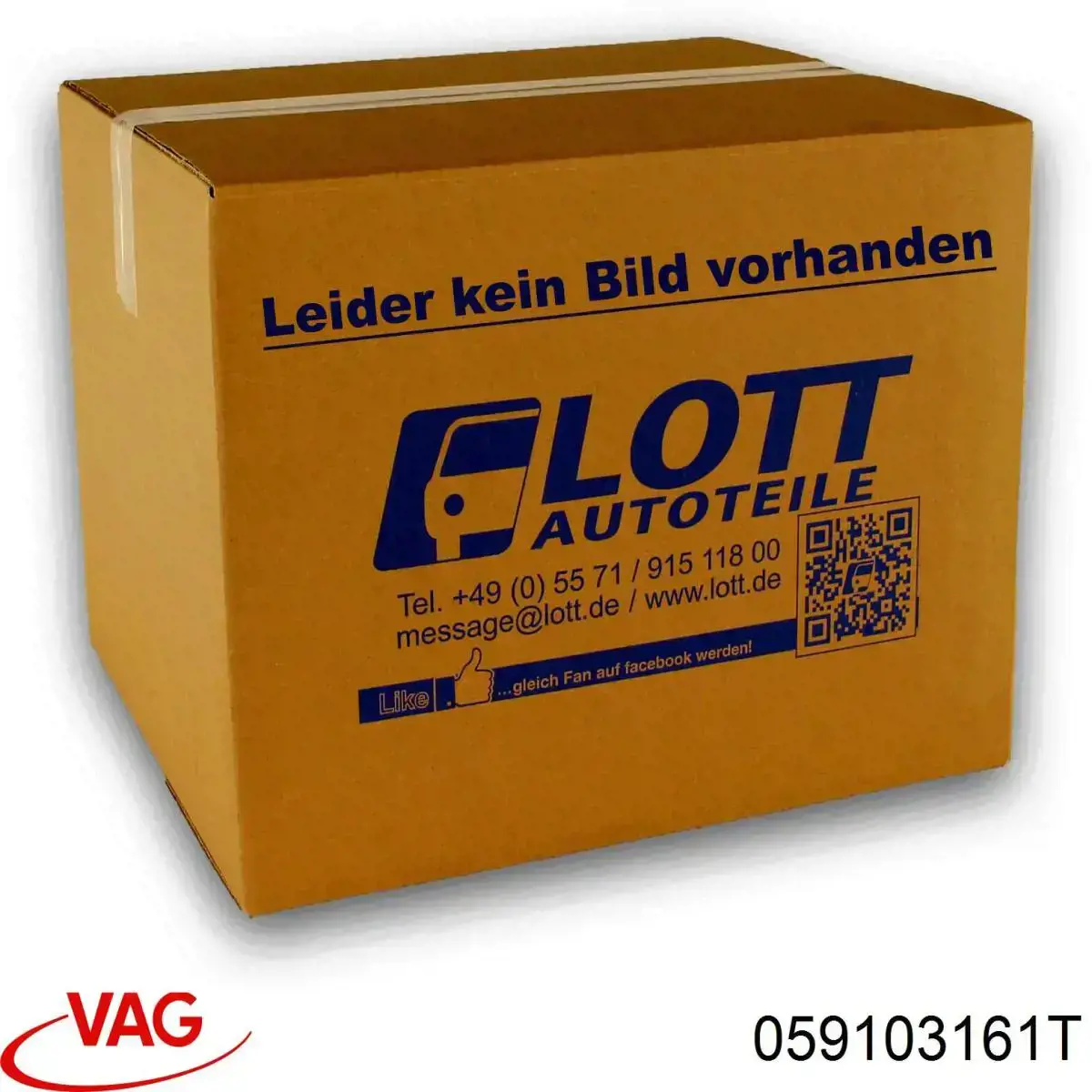 Junta de tapa frontal del motor VAG 059103161T