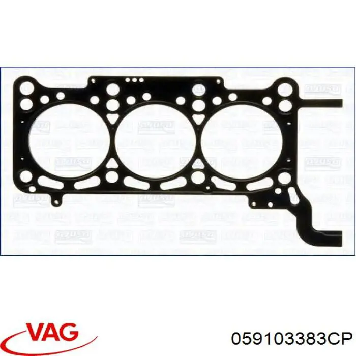 Junta de culata derecha VAG 059103383CP precio, desde 36,59 EUR