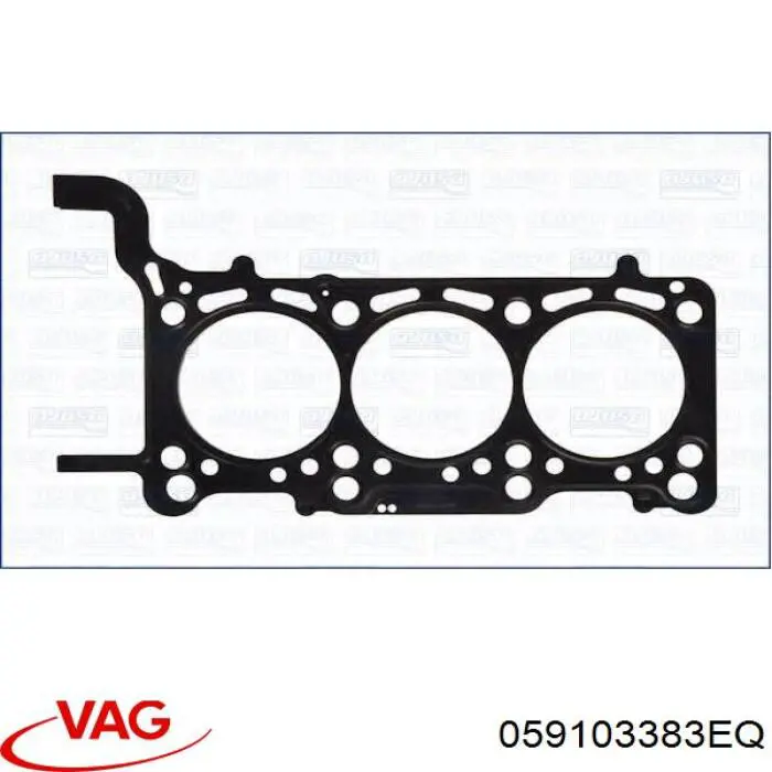 Junta de culata izquierda VAG 059103383EQ precio, desde 40,87 EUR