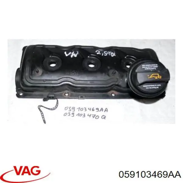 Tapa de válvulas izquierda 059103469AA VAG
