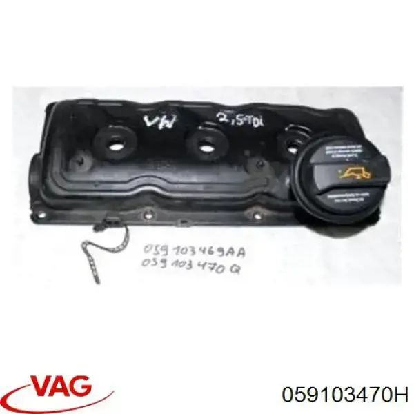 Tapa de válvula derecha 059103470D VAG