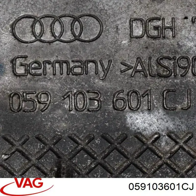 Cárter de aceite, parte superior para Audi A7 (4GA)
