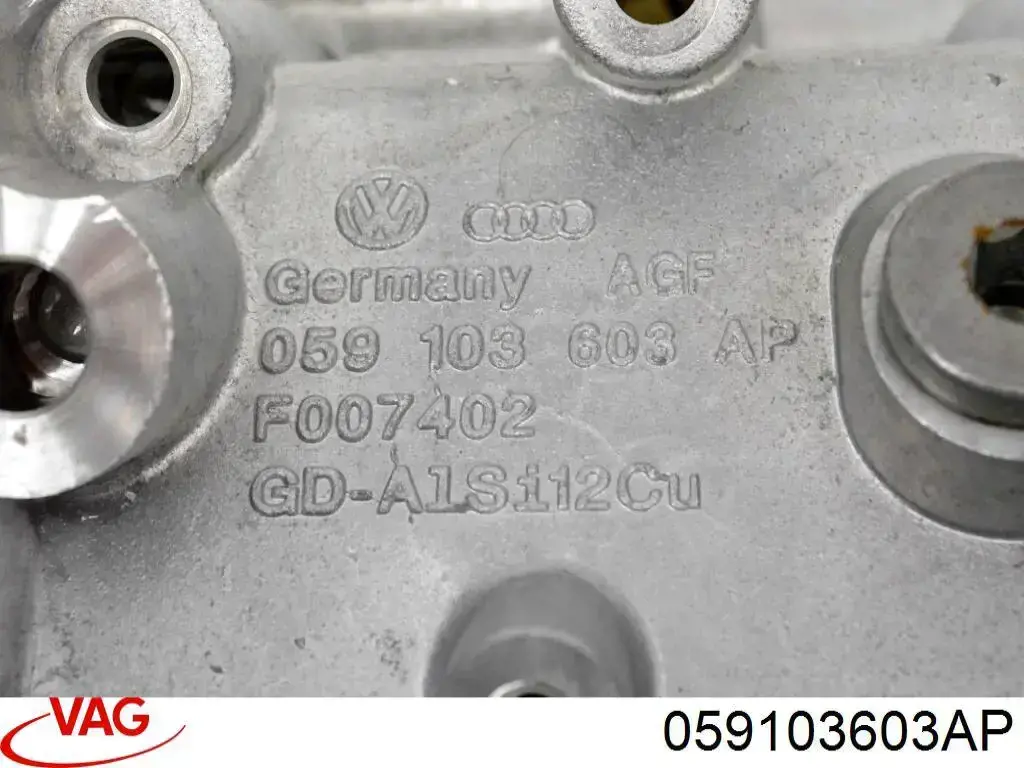 Comprar 059103603AP VAG Cárter de aceite, parte superior