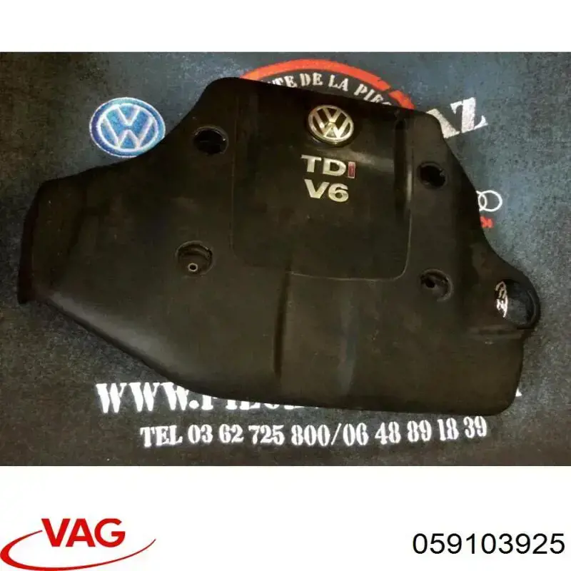 059103925 VAG Tapa del motor decorativa