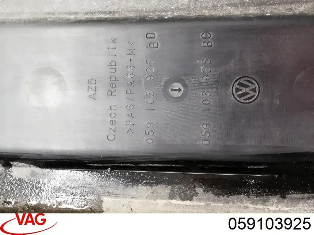Tapa motor 059103925 VAG
