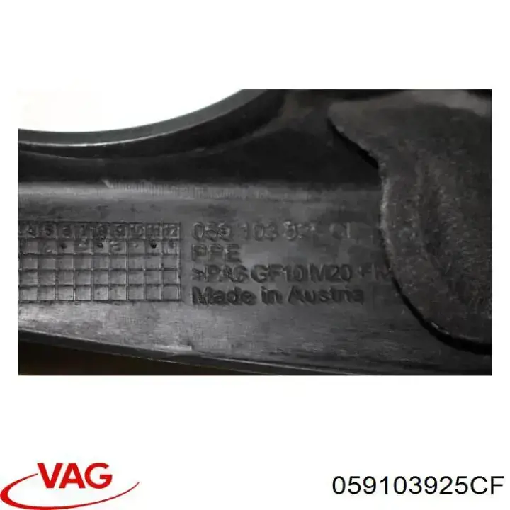 Comprar 059103925CF VAG Tapa motor