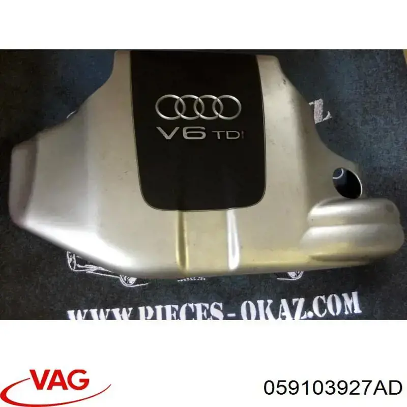 059103927AD VAG cubierta de motor decorativa