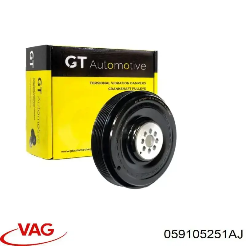 Comprar 059105251AJ VAG La polea del cigüeñal