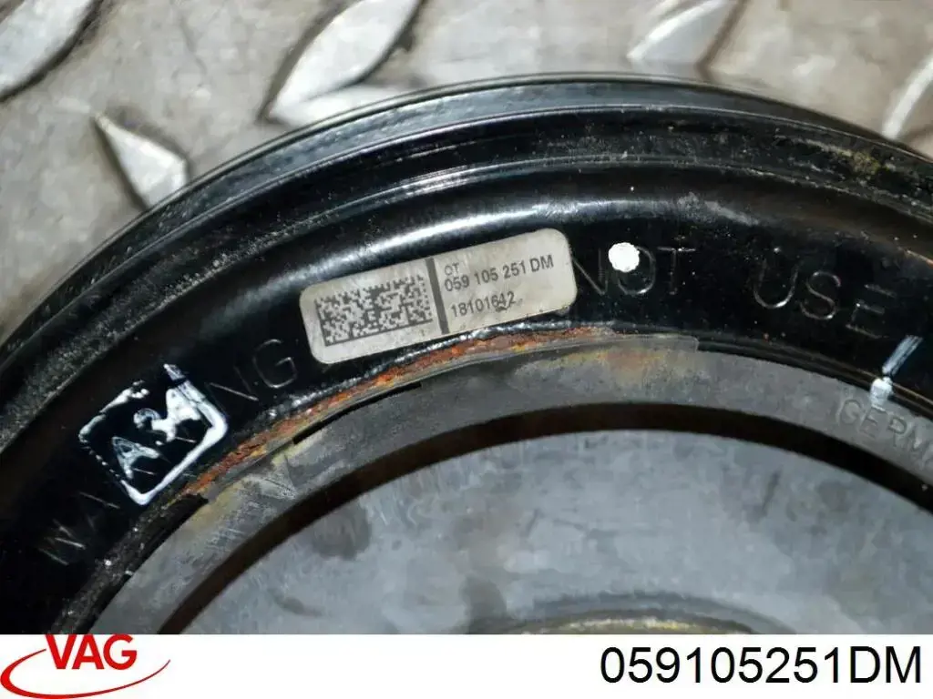 Polea del cigüeñal VAG 059105251DM precio, desde 174,24 EUR
