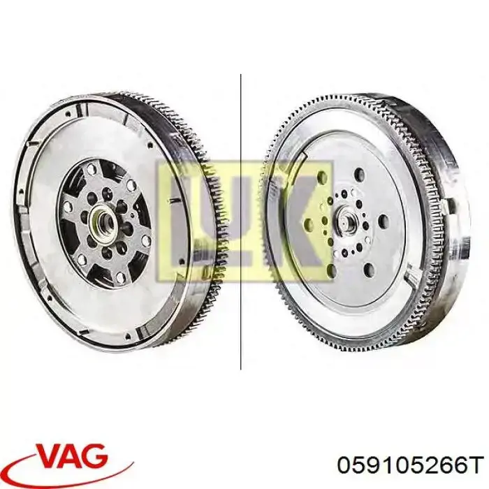 Volante de motor bimasa VAG 059105266T precio, desde 744,73 USD