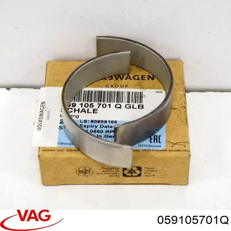 Cojinetes de biela 059105701Q VAG