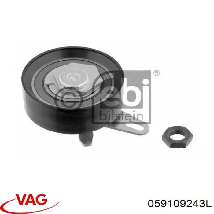 Comprar 059109243L VAG Polea tensora de la correa de la bomba de inyección