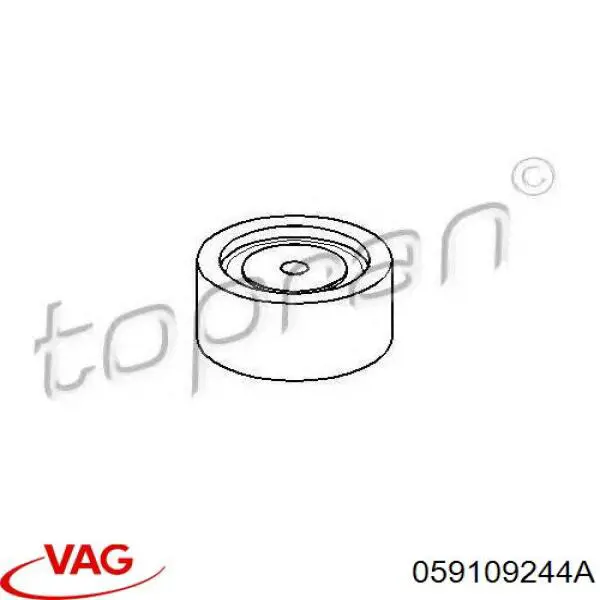 Comprar 059109244A VAG Polea correa distribución