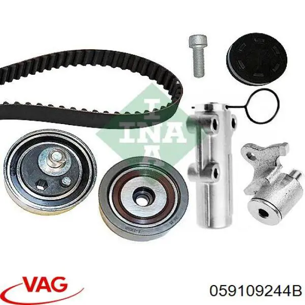 Polea correa distribución 059109244B VAG