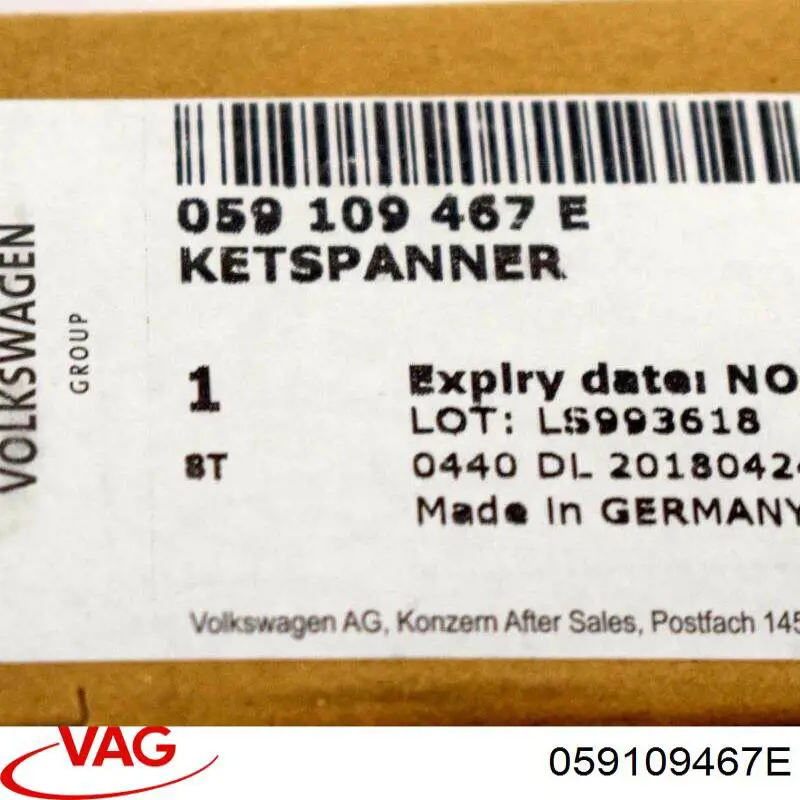Tensor de cadena de distribución VAG 059109467E precio, desde 31,88 EUR