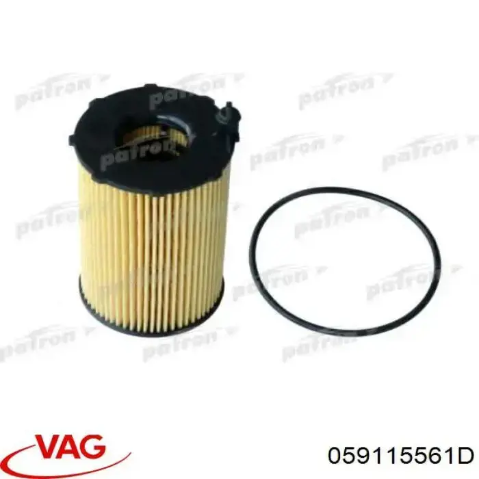 Filtro de aceite VAG 059115561D precio, desde 8,90 EUR