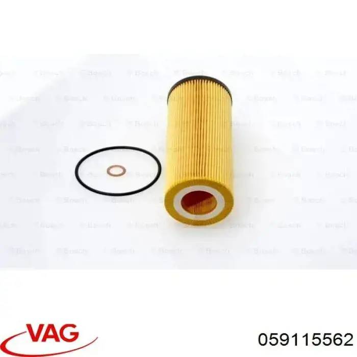 Filtro de aceite VAG 059115562 precio, desde 7,48 EUR