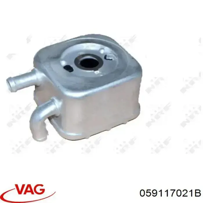 059117021B VAG radiador de aceite, bajo de filtro