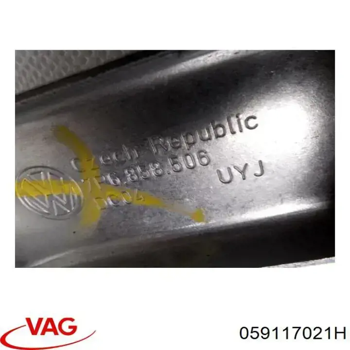 059117021H VAG radiador de aceite, bajo de filtro