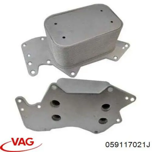 Comprar 059117021J VAG Radiador de aceite