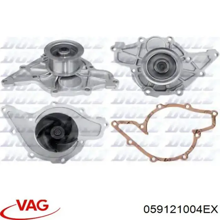 Bombeadora de agua VAG 059121004EX precio, desde 57,87 EUR