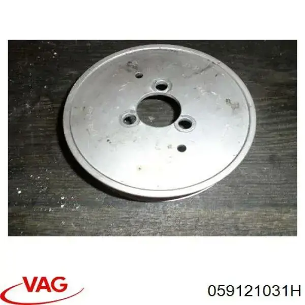 Polea de bomba de agua 059121031H VAG