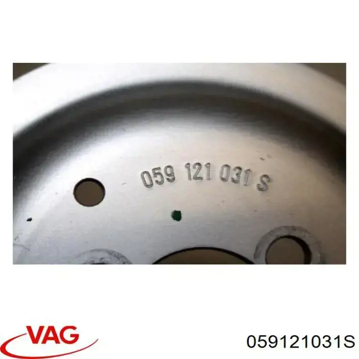Comprar 059121031S VAG Polea de bomba de agua