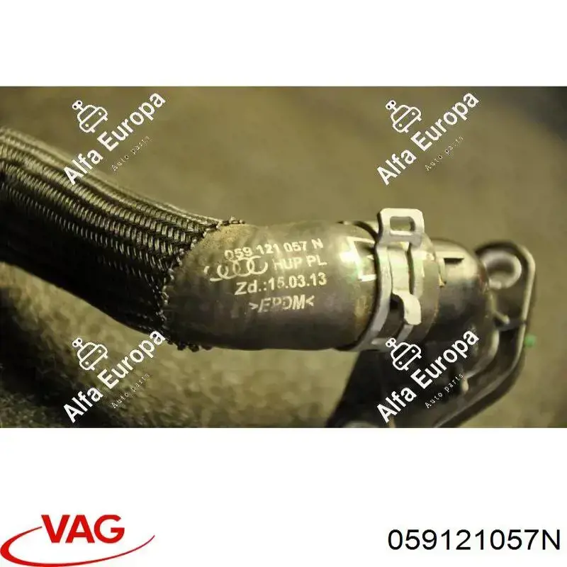 Manguito de líquido refrigerante VAG 059121057N precio, desde 10,35 EUR