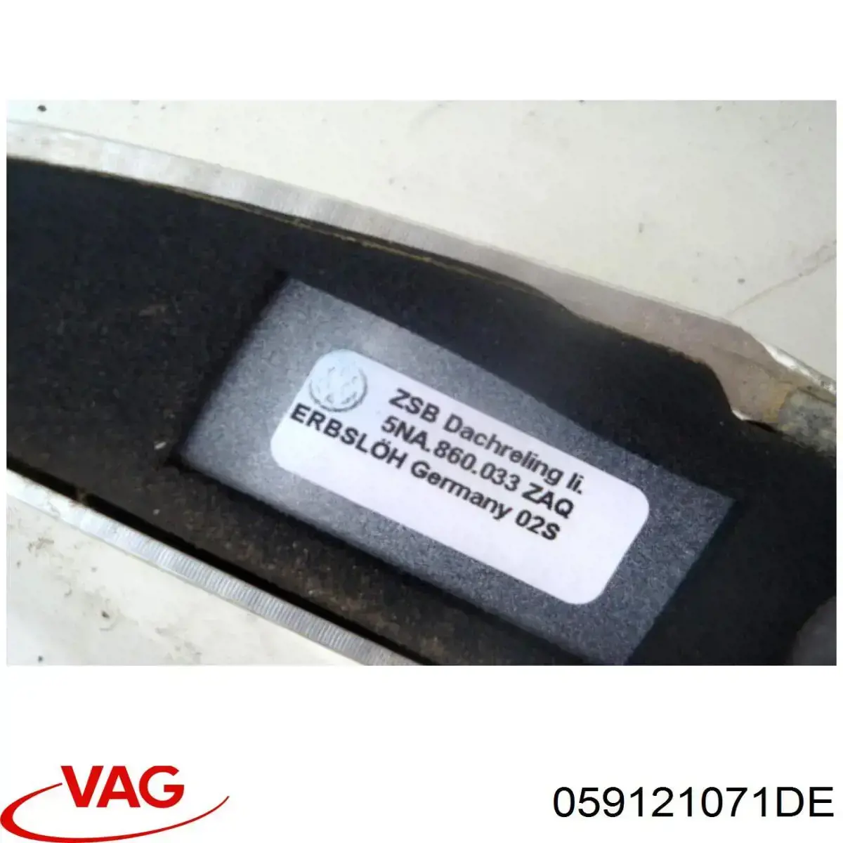 Brida de agua  VAG 059121071DE