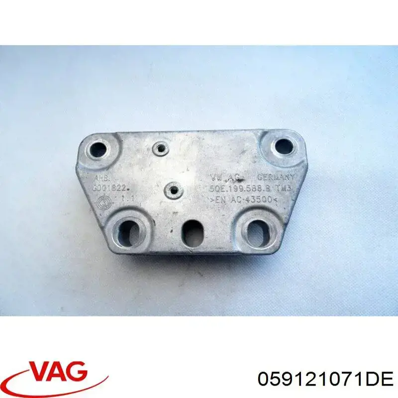 059121071DE VAG brida del sistema de refrigeración (triple)