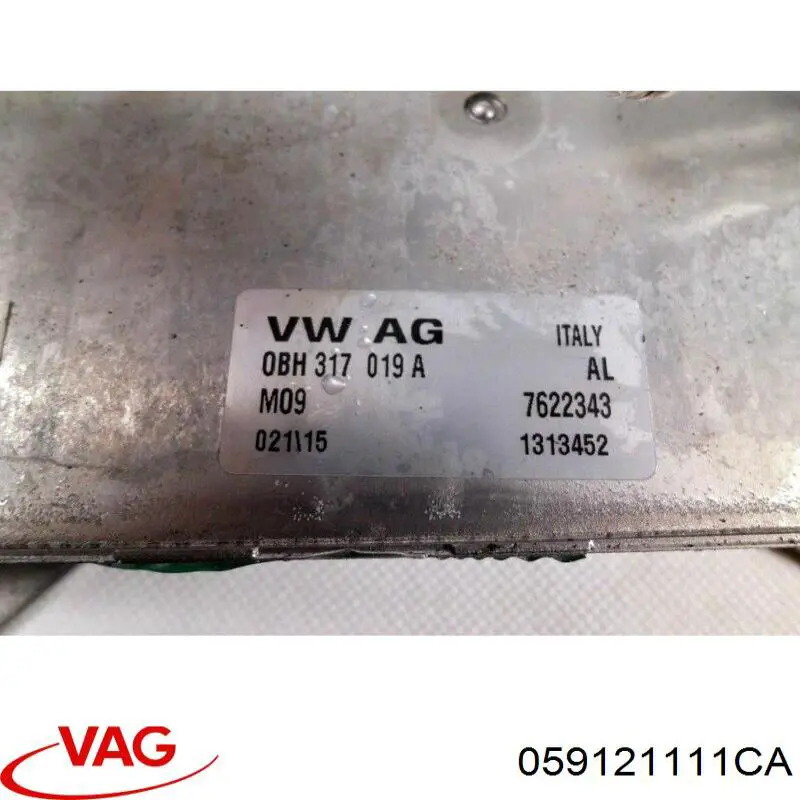 059121111CA VAG Caja del termostato