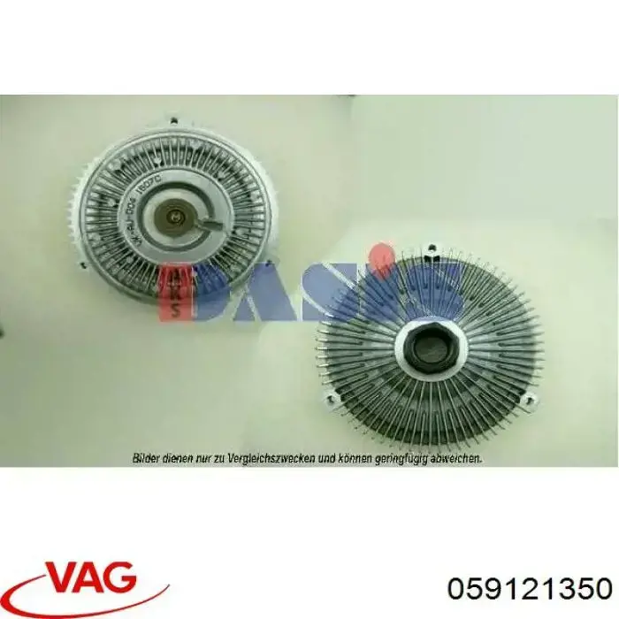 Embrague, ventilador de refrigeración VAG 059121350 precio, desde 62,19 EUR