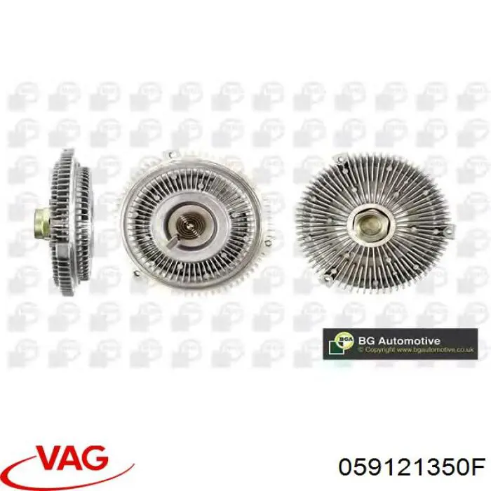 Embrague, ventilador del radiador VAG 059121350F