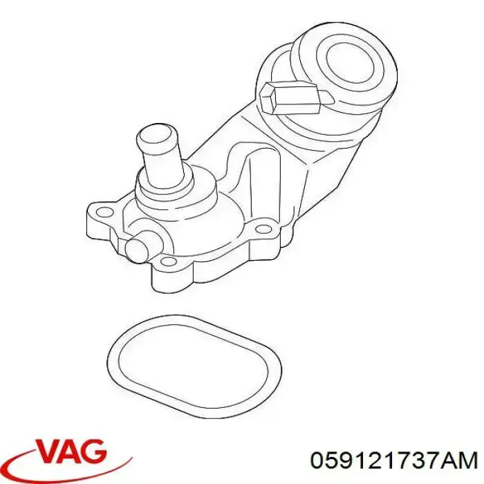 Carcasa del termostato VAG 059121737R precio, desde 63,82 EUR
