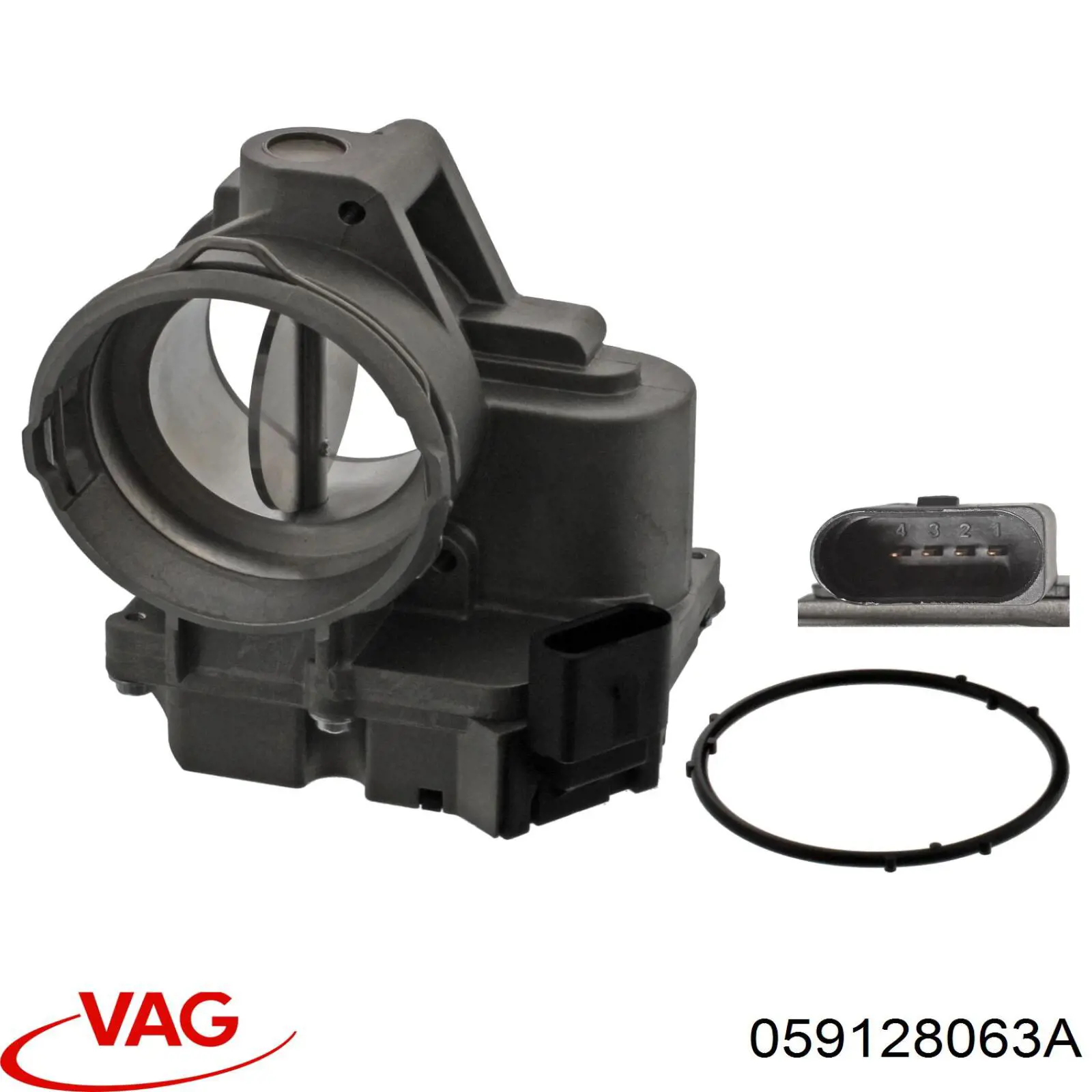 Caja de mariposa VAG 059128063A