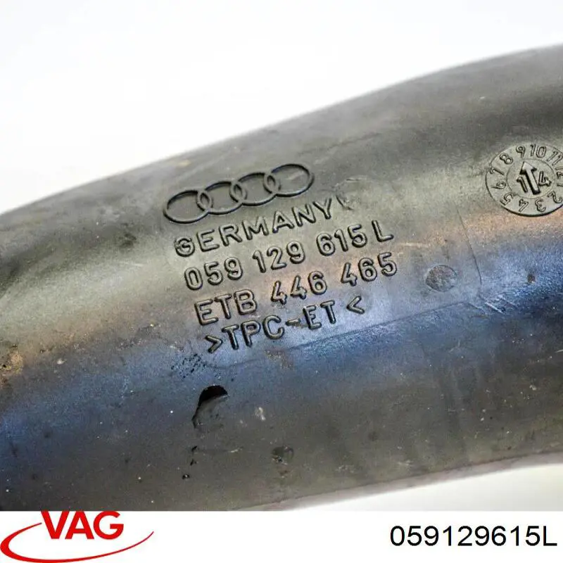 059129615L VAG Conducto de aire, salida del filtro de aire
