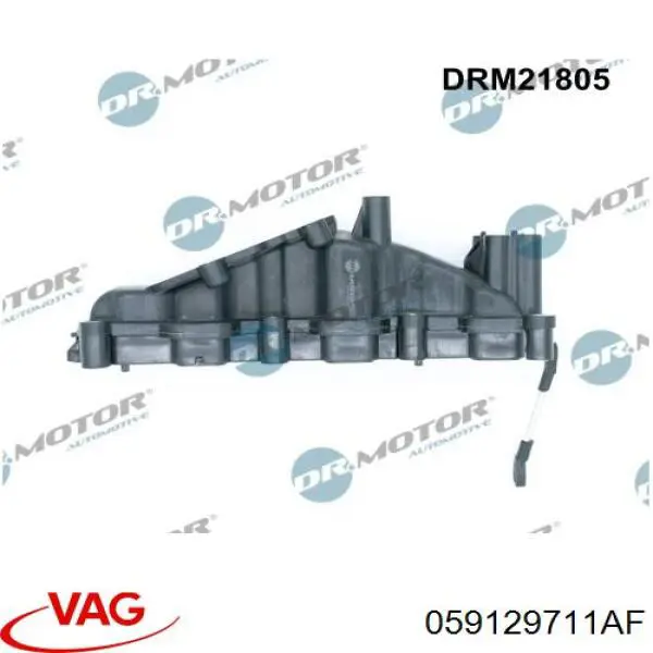 Colector de admisión izquierdo VAG 059129711AF precio, desde 90,99 EUR