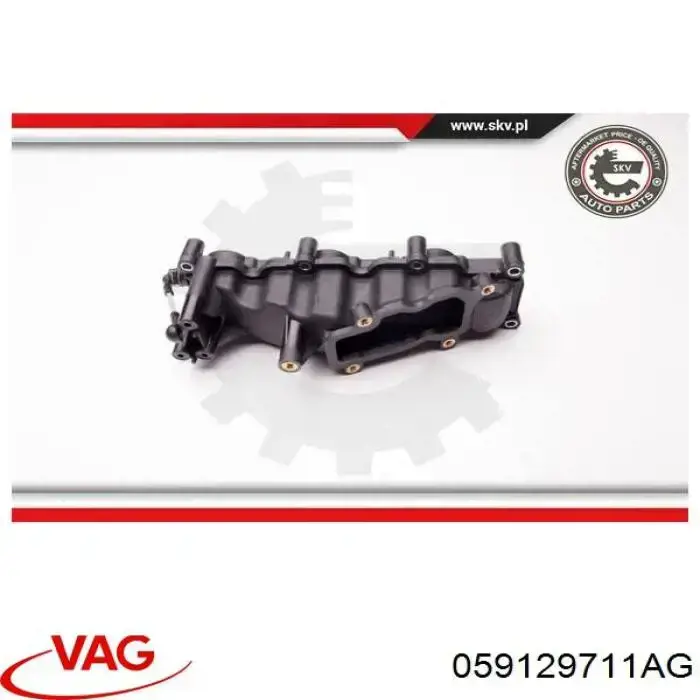 Colector de admisión izquierdo VAG 059129711AG precio, desde 110,34 EUR