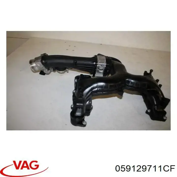Colector de admisión 059129711CF VAG