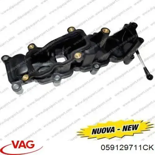 Colector de admisión izquierdo VAG 059129711CK precio, desde 110,34 EUR