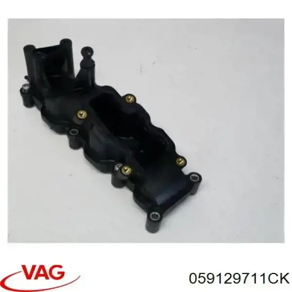 Colector de admisión izquierdo 059129711CK VAG