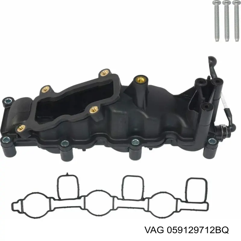 Colector de admisión derecho VAG 059129712BQ precio, desde 46,32 EUR