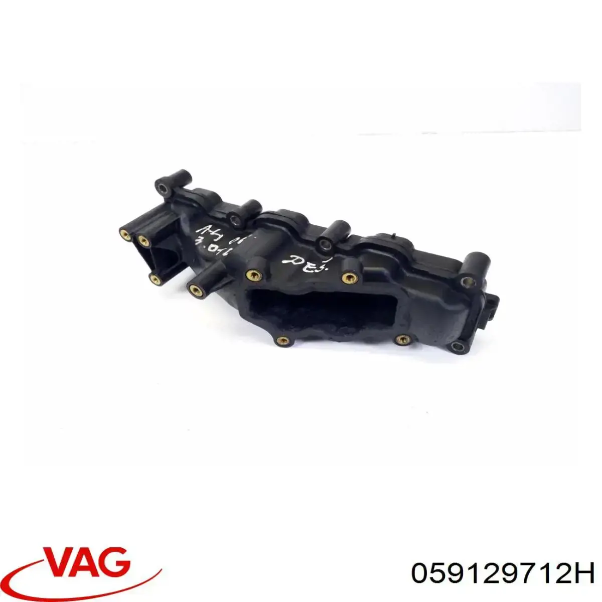 Colector de admisión derecho 059129712H VAG