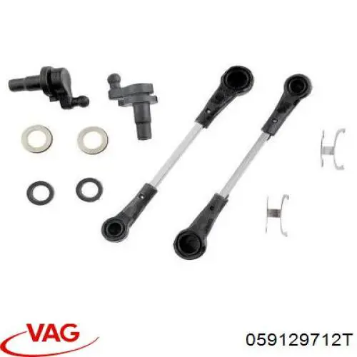 Colector de admisión derecho VAG 059129712T precio, desde 46,32 EUR