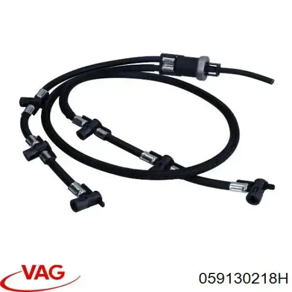 Tubería de retorno de combustible de los inyectores VAG 059130218 precio, desde 71,17 EUR